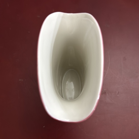 Vintage antique Victorian pastel mini rose bud vase -good vintage condition - Picture 5 of 6